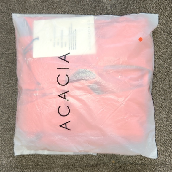 New acacia swimwear red persimmon ribbed kokomo fullpiece one piece swim suit XL - Picture 4 of 11